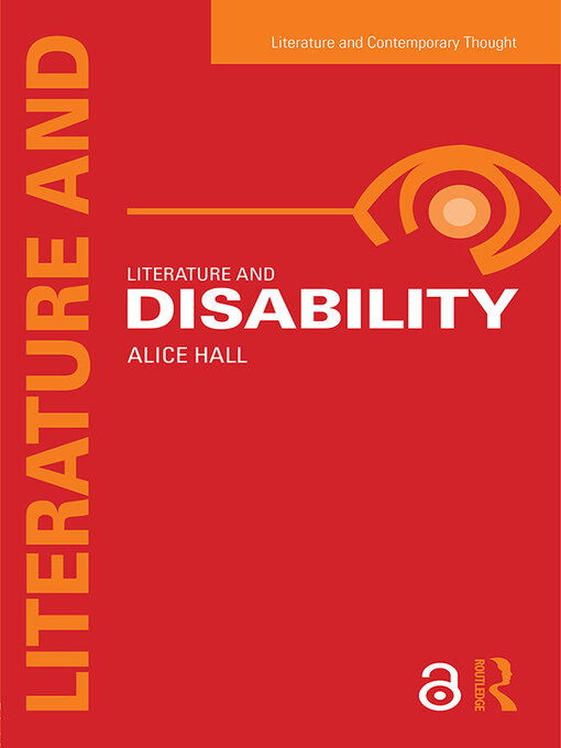 Title details for Literature and Disability by Alice Hall - Available